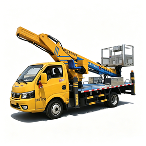 Camión con plataforma elevadora DF de 20 m, adecuado para instalación de publicidad exterior en alta altitud - Product Image 1