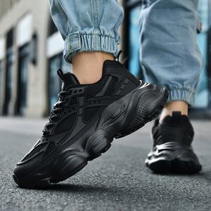 Nuevos Zapatos Casuales de Moda para Hombre, Zapatos Deportivos para Caminar, Parte Superior de Malla Transpirable, Suela de EVA, Placa de Fibra de Carbono, Cómodos - Product Image 1
