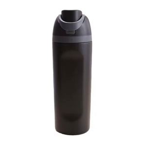 Bouteille d'eau isotherme 600 ml avec poignée, impression de logo personnalisé, double paroi en acier inoxydable, bouteille d'eau de sport - Product Image 3