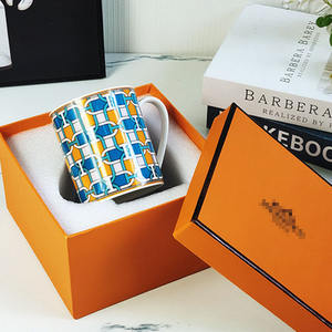 Hot Selling European Luxury Porcelain <b>Coffee</b> and <b>Tea</b> 2 Cup Saucer <b>Set</b> - Product Image 6