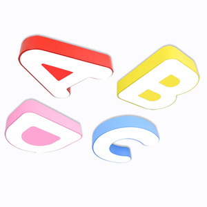 Lámpara LED Doraemon de 45CM, montaje en <span class=keywords><strong>techo</strong></span>, venta al por mayor, letra creativa diseñada, luz de <span class=keywords><strong>techo</strong></span> bonita para bebés y niños, habitación de bebé - Product Image 1