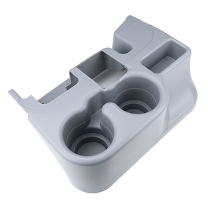 Dodge Ram Center Console Cup Holder Gray ABS Multifunctional <b>Accessory</b> For Car <b>Interior</b> Storage - Product Image 3