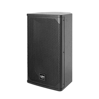 Haut-parleur professionnel à deux voies de 10 pouces 350W à large bande pour le renforcement sonore des halls d'affaires, des salles d'exposition et des petits événements