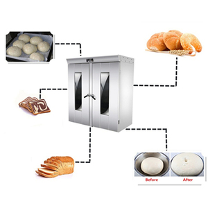 Equipo Esencial <span class=keywords><strong>para</strong></span> la Elaboración Artesanal de Baguettes: Caja de Fermentación con Control Preciso de Temperatura + Horno Rotatorio de Aire Caliente de 32 Bandejas - Product Image 5