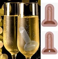 Bac à glaçons en silicone écologique pour fêtes, blagues pour adultes, créations originales pour cocktails et whisky