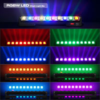 Redsun 400W RGBW LED Moving Head Lights Set 10pcs avec E27 Base pour DJ Equipment & Theme Parks Wall Washer