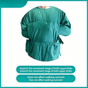 Chaqueta de Seguridad BDSM para Pacientes Psicógenos, Traje de Protección Antiarañazos para la Salud Mental, para Personas Mayores Agitadas - Product Image 4