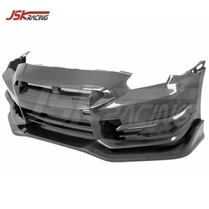 Kit Carrozzeria Wide Body in Fibra di Carbonio Stile Top Secret 2024 per <span class=keywords><strong>Nissan</strong></span> <span class=keywords><strong>GTR</strong></span> R35 CBA DBA EBA 2008-2025 - Paraurti e Minigonne Laterali - Product Image 5