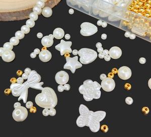 Accessoires de mariée, embellissements en dentelle, ensemble de perles DIY à 10 compartiments - Product Image 4
