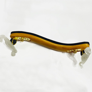 Épaulière de violon avancé de couleur primaire en érable à trois sections de haute qualité - Product Image 1