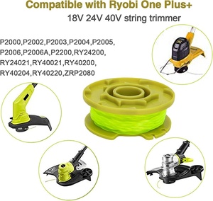 Venta al por mayor <span class=keywords><strong>Ryobi</strong></span> One Plus + AC80RL3 Cadena <span class=keywords><strong>de</strong></span> recortadora eléctrica 0.080 pulgadas <span class=keywords><strong>de</strong></span> diámetro Reemplazo AC14HCA Tapa <span class=keywords><strong>de</strong></span> cubierta - Product Image 2