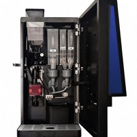 Équipement commercial pour la préparation du café, machine à café entièrement automatique portable avec écran d'affichage