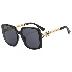 <span class=keywords><strong>Gafas</strong></span> de Sol Cuadradas con Cadena en Forma de H, de Lujo, Únicas, <span class=keywords><strong>para</strong></span> <span class=keywords><strong>Mujer</strong></span>, Nueva Moda 2023, Marca de Moda, <span class=keywords><strong>Gafas</strong></span> de Sol Rosas Extra Grandes, Elegantes - Product Image 4
