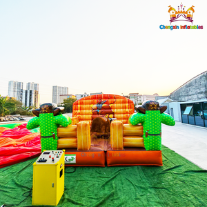 Juego inflable cuadrado <span class=keywords><strong>de</strong></span> <span class=keywords><strong>toros</strong></span> mecánicos, juego <span class=keywords><strong>de</strong></span> <span class=keywords><strong>toros</strong></span> mecánicos para carnavales, juego deportivo interactivo circular en venta. - Product Image 1