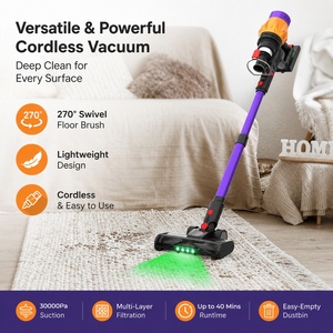 Aspiradora Inalámbrica de Mano, 400W, Potente Succión, Funciona con Batería, Aspiradora Portátil Recargable - Product Image 2
