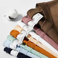 T-shirt vierge 100 % coton 305 g/m² de haute qualité pour hommes, personnalisable avec impression, échantillon gratuit, fabrication de vêtements – Offre spéciale