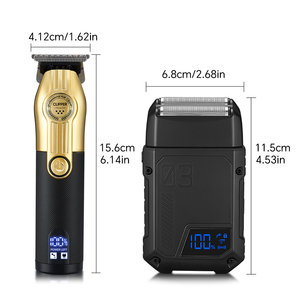 Men's Professional Rechargeable Barber Foil <b>Shaver</b> Set New Arrival With USB Power Source for Household Use <b>Shaver</b> Set E - Product Image 5
