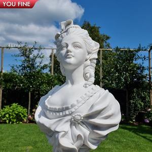 Sculpté à la main <span class=keywords><strong>Buste</strong></span> Sculpture <span class=keywords><strong>En</strong></span> <span class=keywords><strong>Marbre</strong></span> Naturel <span class=keywords><strong>Buste</strong></span> <span class=keywords><strong>En</strong></span> Pierre pour La Décoration De La Maison - Product Image 3