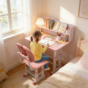 YUANTU Mobili <span class=keywords><strong>per</strong></span> Bambini Regolabili e Durevoli dal Design Moderno - <span class=keywords><strong>Tavolo</strong></span> e Sedie <span class=keywords><strong>per</strong></span> Studio Scolastico e Familiare - Product Image 1