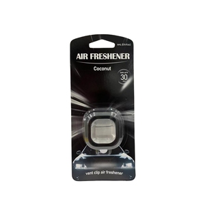 Custom Logo Coconut 4 ML Air Freshener <strong>Car</strong> Perfume <strong>Diffuser</strong> Vent <strong>Clip</strong> with Breathable Liquid for Air Conditioner Outlet - Product Image 1
