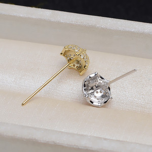 Accesorio para Paraguas Wenchi, Hecho a Mano, Plata S925, Versátil, DIY, Cuentas Grandes con Forma Barroca, Mango Hueco 13213, Fornituras de Joyería - Product Image 4