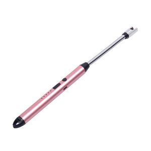 Allume-<span class=keywords><strong>bougie</strong></span> en métal à arc rechargeable personnalisé avec interrupteur de sécurité à long cou et chargement USB pour la torche, la cigarette et le cigare - Product Image 5