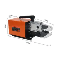 Machine à sertir pneumatique semi-automatique Naibao AM-10 en acier au carbone, 14 matrices, mini portable pour sertissage de cosses de câbles et de bornes