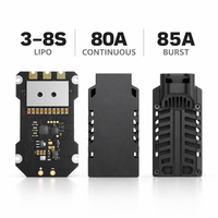Contrôleur de vitesse brushless 80A ESC pour TAKER S80 8S BLS, 3-8S LiPo, 85A Burst, DShot150/300/600, 13.7g, FPV, certifié CE FCC