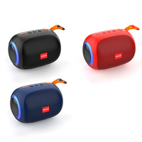  Enceinte portable étanche pour extérieur, BoomBox, avec subwoofer LED RGB V5.3, TWS Party 5W*2pcs