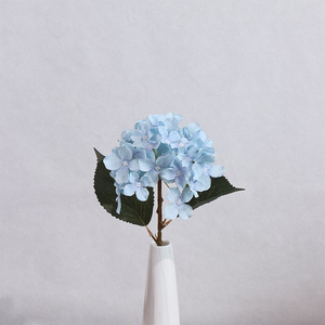 Fleur artificielle en soie MJ Brand, tige unique, petite hortensia hollandais, faite à la main, longue durée, décoration d'intérieur, centre de table, mariage - Product Image 3