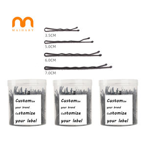 Vente en gros de pinces à cheveux en métal épingles à cheveux pour femmes pinces à cheveux pour filles barrettes ondulées épingles à cheveux accessoires pour cheveux - Product Image 1