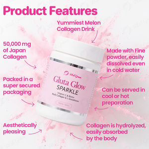 Halal Oranje Anti-Aging Gewricht Ondersteuning Smaak Multi-Collageen Peptiden Poeder Met Probiotica & Vitamine C Voor Niet-Zwangere Volwassenen - Product Image 1