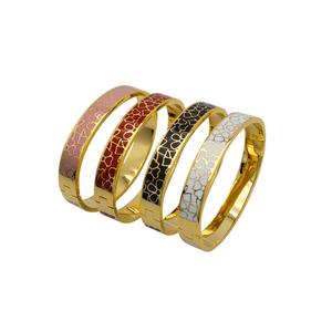 Bracelet en acier inoxydable émaillé personnalisé de haute qualité en gros 2024 - Product Image 5