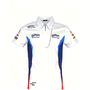 New Arrival Color <b>Block</b> Racing Team Polo Custom Sponsor Logo Printed High Quality Quick Dry Polo For Race Competition Street - Product Image 3