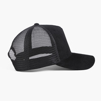 Sombreros de camionero de gamuza ajustables Unisex con logotipo personalizado bordado con estampado de conductor de Color sólido a la moda de alta calidad