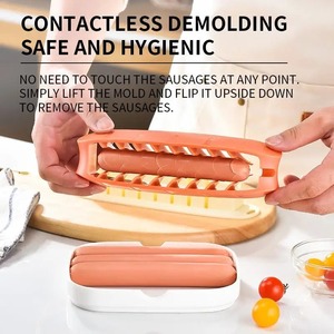 Coupe-saucisses créatif pour hot-dogs, moule à saucisses en forme de fleur, outil de cuisine pour barbecue, trancheuse à saucisses en plastique pour la cuisson - Product Image 2