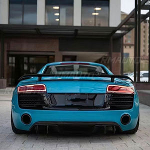 Aileron arrière de coffre en fibre de carbone véritable de haute qualité pour Audi R8 V8 V10 2007 - 2016 - Product Image 3