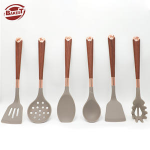 Bakest Umite Chef cocina ecológica antiadherente utensilios de silicona soporte utensilios de cocina conjunto accesorios para el hogar - Product Image 6