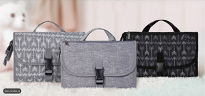 Cambiador de pañales portátil personalizado, impermeable, para recién nacidos, bolsa de viaje con cambiador de pañales plegable de alta capacidad - Product Image 4