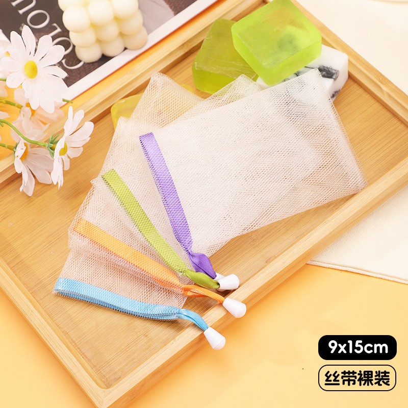 Bubble net [Colored ribbon, unpackaged, 1 piece] 9x15cm