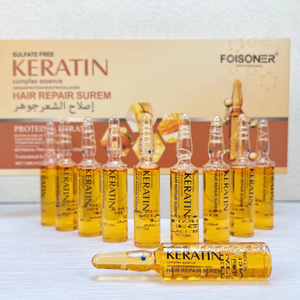 Soins capillaires 2023 sans sulfate, huile capillaire à la kératine, collagène, protéines, <span class=keywords><strong>vitamine</strong></span> B5, huile réparatrice lissante - Product Image 3