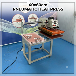 High Efficiency 40x60cm Double Working Station Pneumatic Heat Press Machine Automatic T-shirt Sublimation Heat Transfer <b>Printer</b> - Product Image 6