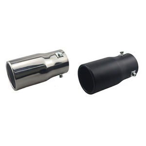 Universal <strong>Car</strong> Exhaust Tip Stainless Steel Tail Pipe Cover Exhaust <strong>Silencer</strong> 63mm Mirror Polished Finish 1.2mm Thick - Product Image 3