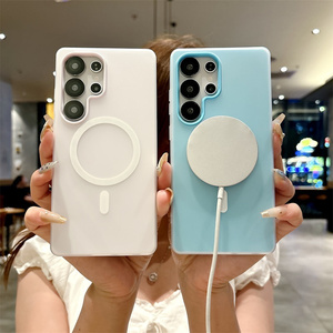 เคสโทรศัพท์มือถือกรอบแม่เหล็กแบบ2 in 1ลายฝ้าสำหรับ Samsung 26เคสด้านหลังกันกระแทกแบบ S25เป็นพิเศษ S24 FE PLUS - Product Image 3