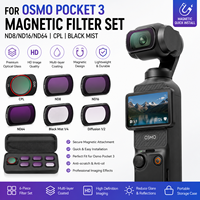 Ensemble de filtres magnétiques ND8 ND16 ND64 CPL Black Mist pour caméra Osmo Pocket 3, accessoires pour objectif en verre optique