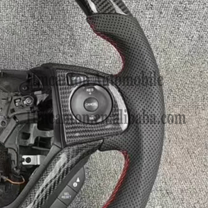พวงมาลัยรถยนต์ Honda Crider รุ่นใหม่ล่าสุด ผลิตจากคาร์บอนไฟเบอร์และหนังรูพรุน - Product Image 4