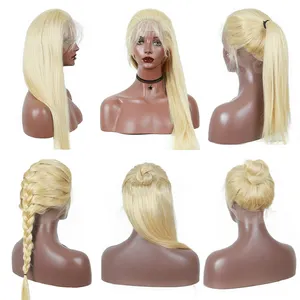 38 40 inch glueless đầy đủ ren tóc giả tóc con người cho phụ nữ da đen bán chạy nhất Nhà cung cấp bán buôn 360 HD Trong Suốt Ren phía trước tóc giả