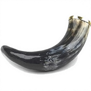 High Quality Natural <b>Buffalo</b> <b>Horn</b> Drinking viking <b>horn</b> With Carved Geometric Pattern Rustic Home Décor - Product Image 6