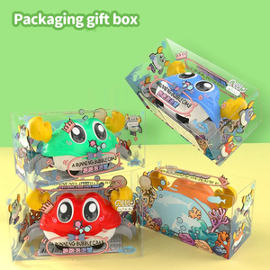 Jouets pour bébés en plastique interactifs à succès, jouet crabe rampant et marchant, temps sur le ventre, enfants de 3 ans, garçons et filles - Product Image 4