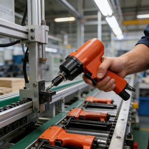 Destornillador Neumático de Alto Torque con Empuñadura de <span class=keywords><strong>Pistola</strong></span> para Línea de Ensamblaje Industrial, Herramienta para Apretar Tornillos, Destornillador de Impacto Neumático - Product Image 3